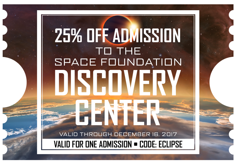25% off admission to the Discovery Center
