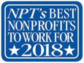 Best Nonprofit Organizatiosn to Work For logo 2018