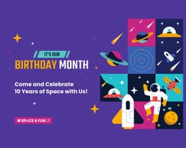 Space Foundation Birthday Month